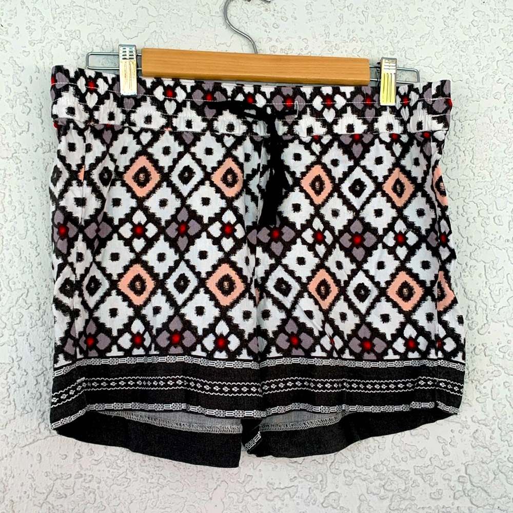 Loft linen blend shorts with adjustable drawstring size 2